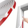 Ultra Thick Self-Adhesive Rubber 1pc Vintage Style Sealing Strip Insulation, Soundproofing, Anti-Collision Door Draft Stopper for Doors and Windows
