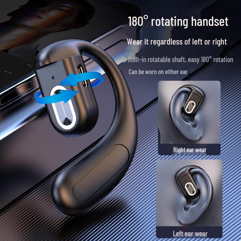Беспроводная Bluetooth-гарнитура Z70 с поворотным на 180° ушным крючком, открытого типа, для бизнеса