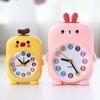 Cartoon Desktop Mute Clock Animal Pattern Small Desk Clock Student Alarm Clock  Table