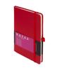 Compact B6 Red Memo Pad – 100 Sheets for Efficient On-the-Go Organization