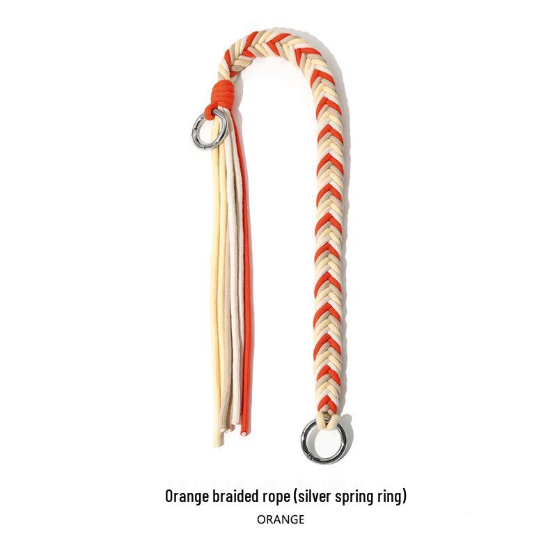 SP-109: Versatile Hand-Woven Shoulder Straps with Creative Contrasting Colors, Ideal for Bags and Single Shoulder Styles.