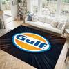 Gulf Design Crystal Velvet Carpet Cozy Non?Slip Printed Rug For Bedroom Living Room Entrance