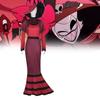 Костюм для косплея Рози из Hazbin Hotel Персонаж мультфильма Хэллоуин Вечеринка Ролевая игра