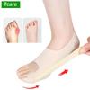 1 шт. Носки-корректоры для косточки большого пальца стопы Удобные дышащие для дневной/ночной поддержки, облегчение боли при вальгусной деформации большого пальца стопы, нескользящие, выпрямитель большого пальца стопы