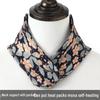 Унисекс Немецкий Бархатный Принтованный Шарф-Снуд с Карманом - Защита Шеи и Вырабатывающий Тепло