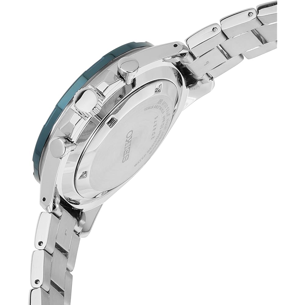 Seiko Часы Seiko Аналоговые Кварцевые Синий Циферблат SSB345P1 Хронограф Аналоговые Кварцевые Темно-синий Циферблат M...