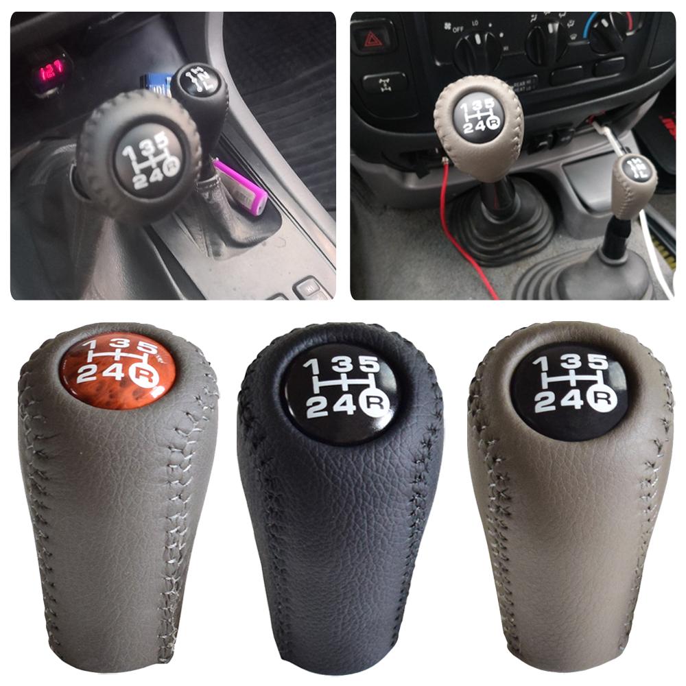 Кожаная ручка переключения передач с автоматической коробкой передач, рычаг переключения передач для Toyota Prado 120 2003 2004 2005 2006 2007 2008