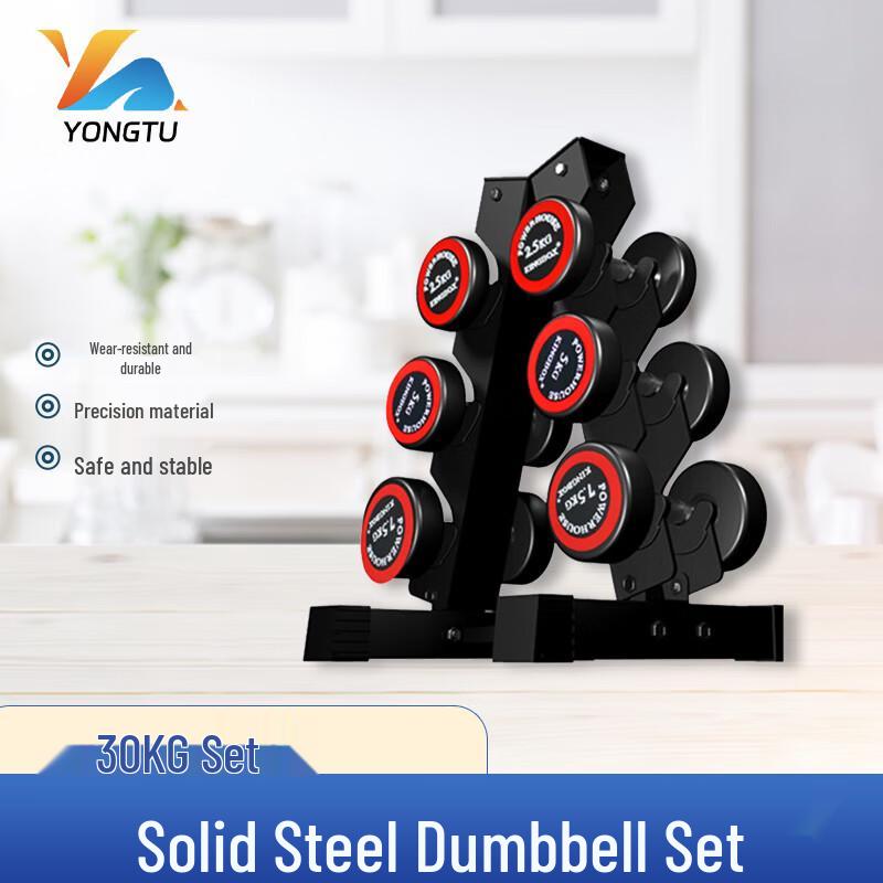 Yongtu Coated Steel Round Head Dumbbells