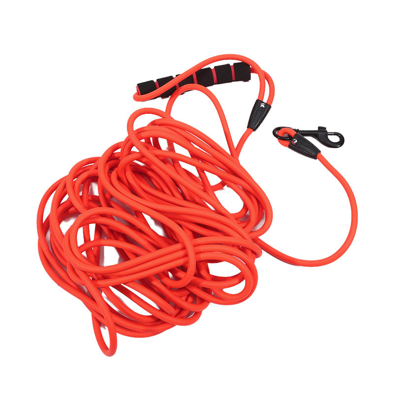 Round Pet Leash 6mm Anti Entanglement Outdoor Dog Leash Cat Leash Safety Rope Explosion-proof Dog Walking Device