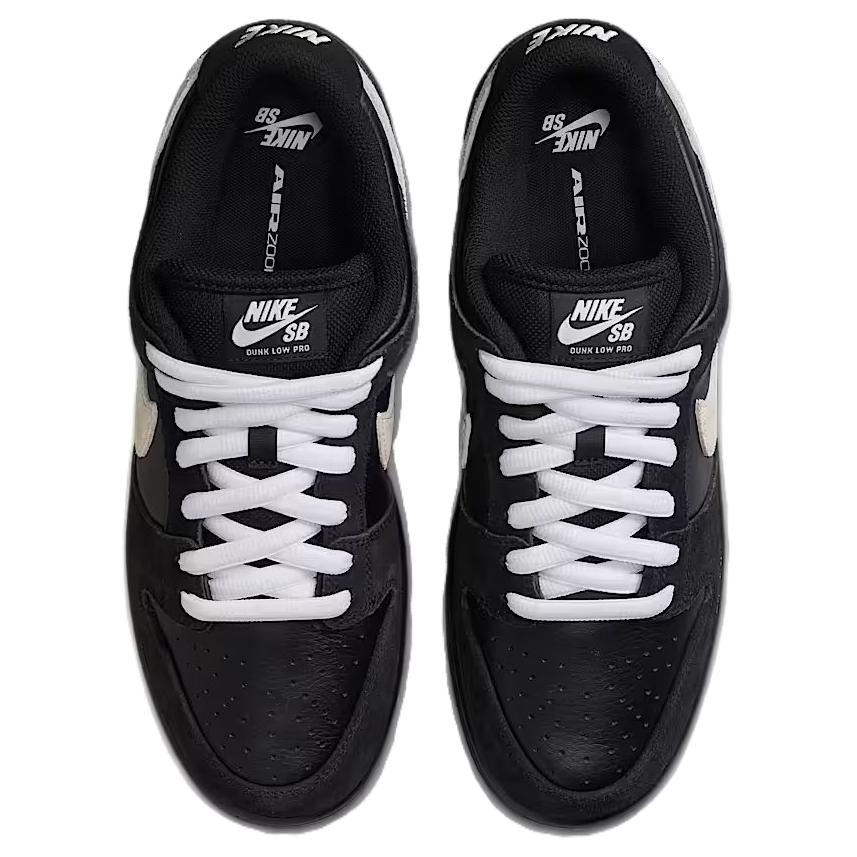 Nike Dunk Low Pro Sb Черно-белый с резиновой подошвой HF3704-003