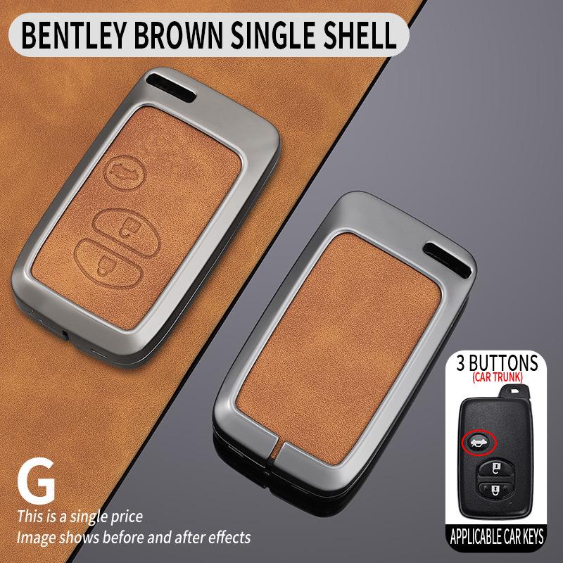 Защитная оболочка и пряжка для старых моделей Toyota: Чехол для ключей Prado, Crown, Reiz, Land Cruiser, Prius