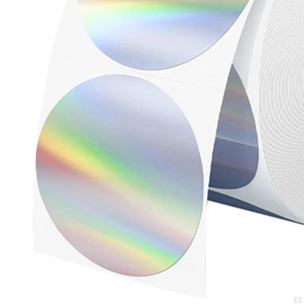 Thermal Label Stickers DIY Roll Colorful Self- Sealing Labels for Envelopes Holiday Cards