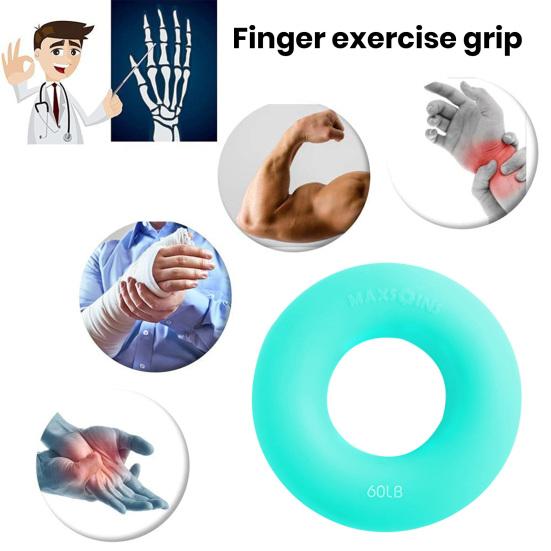 Кольцо для тренировки силы захвата 9 см, противоскользящее силиконовое кольцо для тренировки пальцев предплечья, усилитель для рук, инструменты для тренировок, портативное оборудование для ручных упражнений