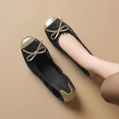 Женские туфли на плоской подошве, последние мокасины с бантом, женская обувь, горячая модная весна, быстрая доставка, низкая цена, распродажа