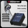 Беспроводные Bluetooth-наушники Monster AC530 с заушным креплением для спорта