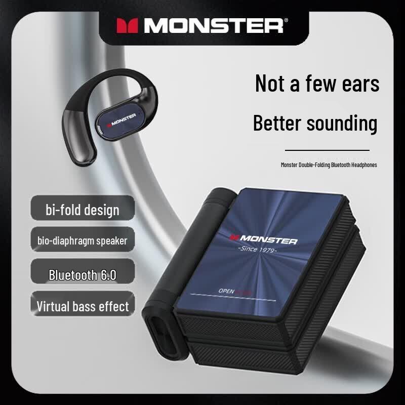 Беспроводные Bluetooth-наушники Monster AC530 с заушным креплением для спорта