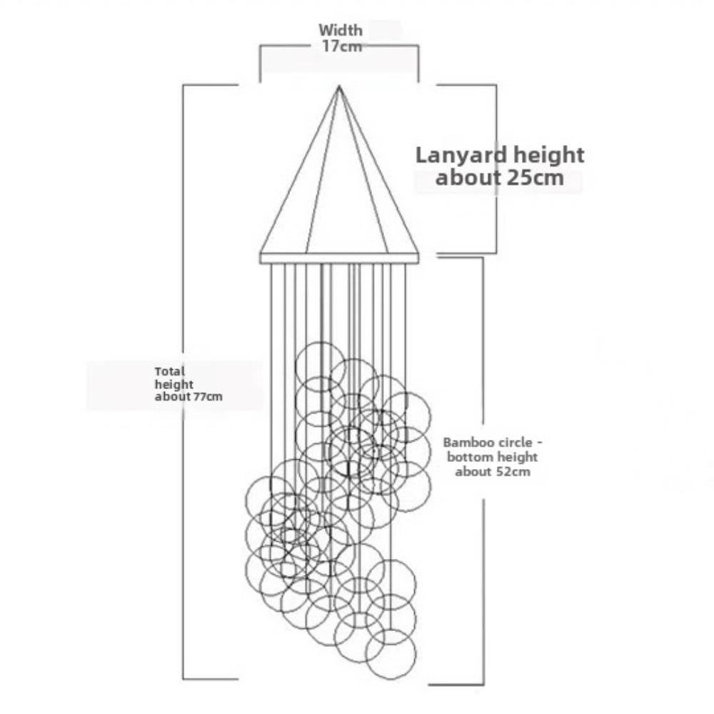 Natural Shell Wind Chimes Creative Dream Catcher Craft Outdoor Yard Welcome Guest Decoration Bedroom Living Room Hanging Pendant