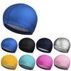 Waterproof  PU Swimming Cap Protect Ear Cap Sport Diving Hat Extra Large Men Women
