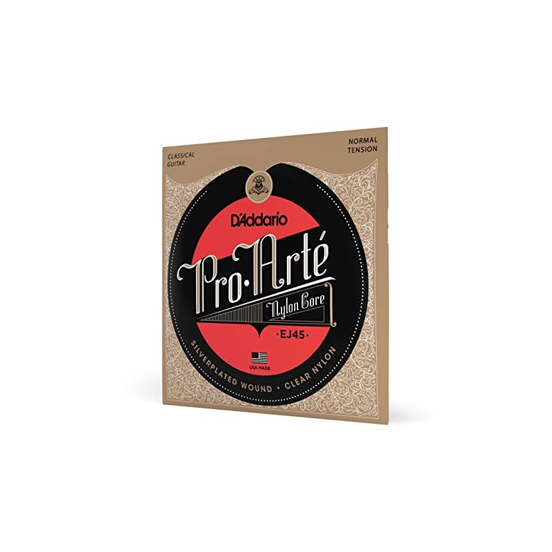 Струны для классической гитары D'Addario Pro-Arte Silver/Clear Normal EJ45 [Оригинальный продукт для внутреннего рынка]