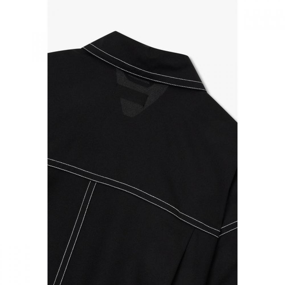 Studio Tomboy Poly Color Stitched Blouse  9176321882ct 