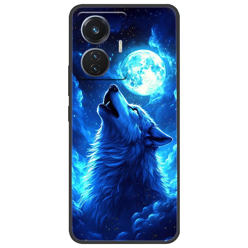 Для vivo T1 4G Y55 4G iQOO Z6 44 Вт V2153 Чехол Мраморный Мягкий Матовый Силиконовый Чехол на Заднюю Панель Для Vivo T1 44 Вт Полная Защита Чехол для Телефона