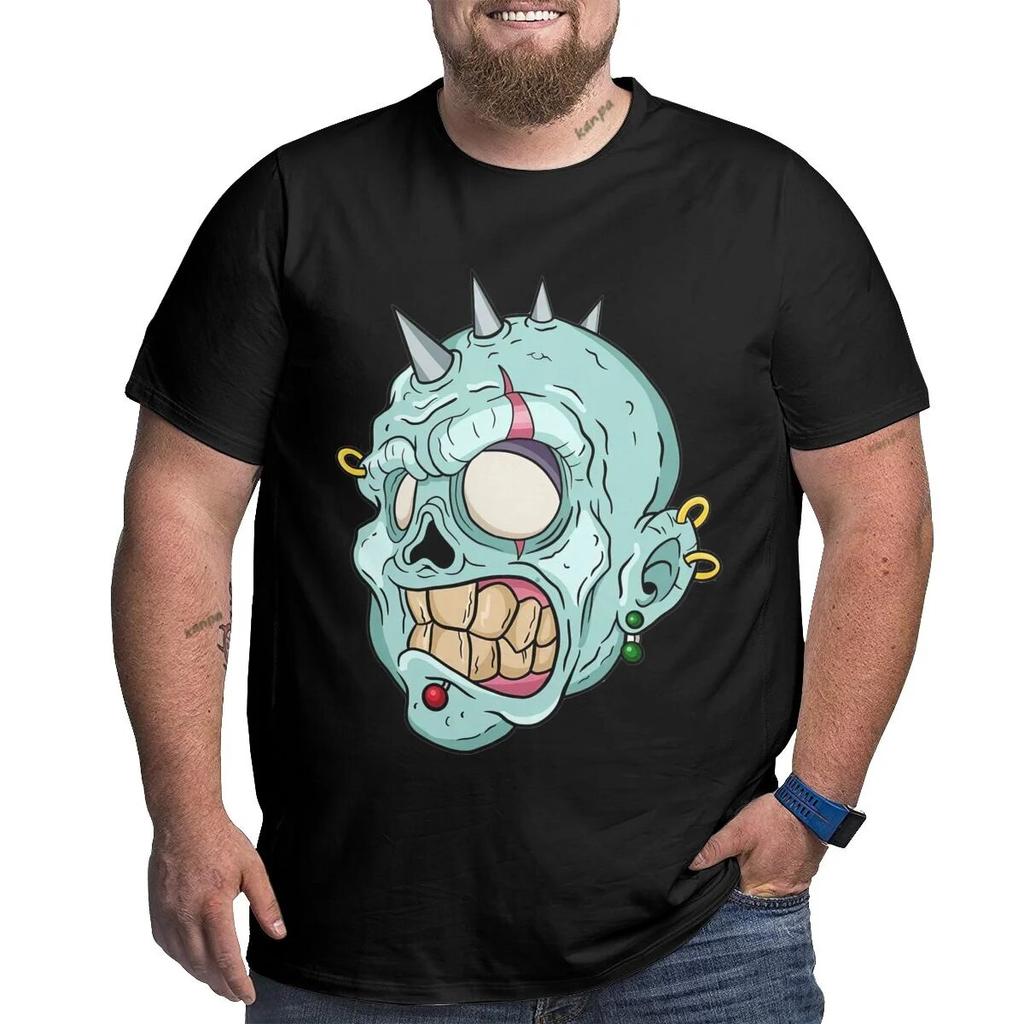 Plus Size S-6XL for 50-135KG Kawaii Vintage Anime Printed Men T Shirt Funny Summer Casual Short Sleeves Tops Tees