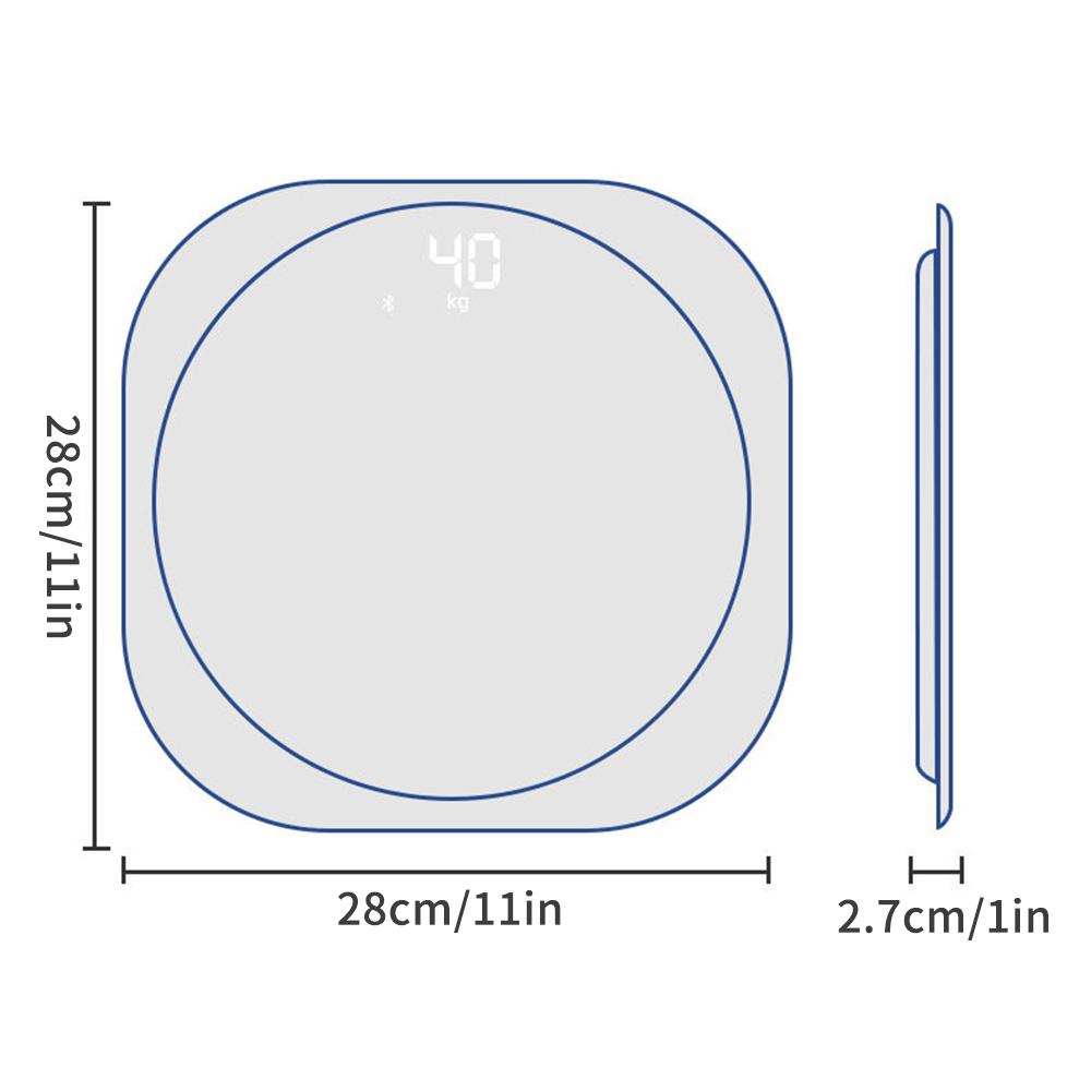 Креативные весы Интеллектуальный дом, Человеческая атмосфера, Ночник, USB Мониторинг веса для XIAOMI Lenvo
