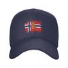 Custom Coat Of Arms Of Norway Baseball Cap Unisex Women Breathable Norwegian Flag Proud Dad Hat Outdoor