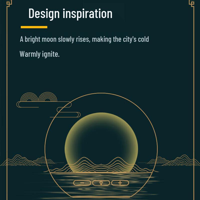 Bach Johann DW06 Smart Bluetooth Speaker with Alarm Clock and Ambient Light