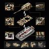 12GO-97025 Camouflage Edition Heavy Tank Building Blocks Model Toy for Boys