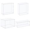 41size Acrylic Display Case for Collectibles Assemble Clear Protection Showcase Cube Storage Box Dustproof Display Organize Toys