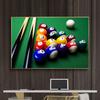 Vintage Billiards Wall Pictures Snooker Canvas Painting Wall Art Modern Sports Posters Prints for Living Room Club Wall Decor