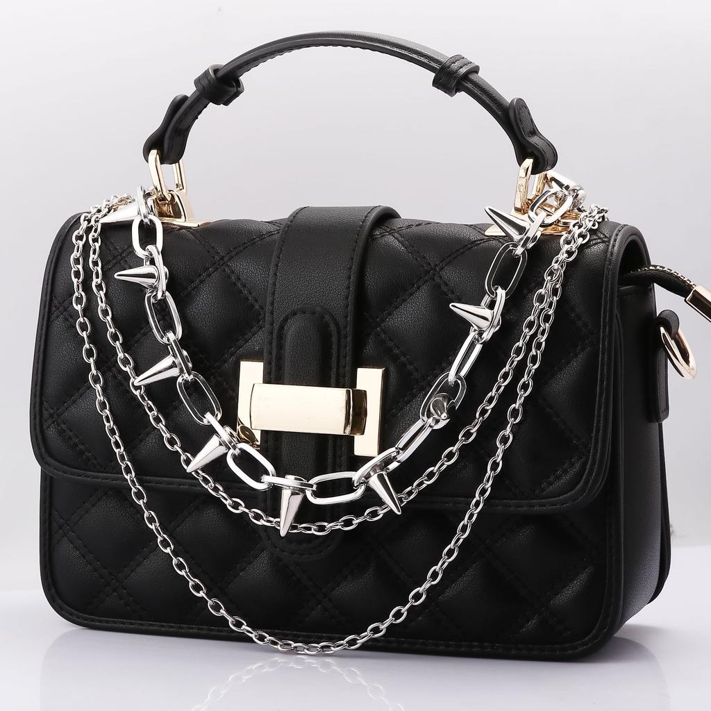 Multi functional, C letter, strawberry cherry, bag hanging keychain, pearl rhinestone, waist chain, pants chain, double chain