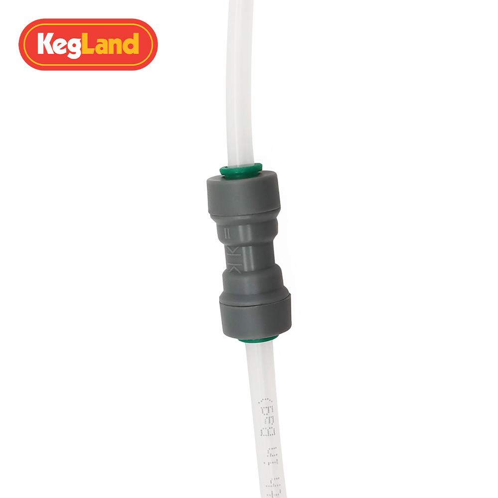 kegland Барное оборудование Duotight 6,35/8/9,5 мм Вставной соединитель Пластиковый коннектор Пивные аксессуары Домашнее пивоварение