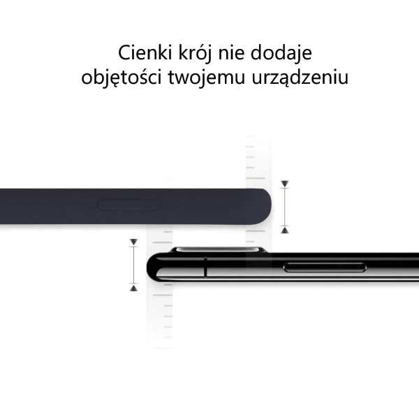Etui do iPhone 13 Pro Max Mercury Silicone Granatowy