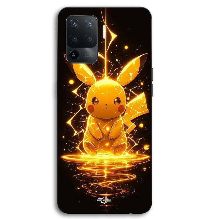 Coque Pour Oppo A94 Pikachu Eclair Maniacase