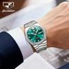 JSDUN 8996 Automatic Watch Men Business Calendar Mechanical Wristwatch Stainless Steel Luminous Waterproof Male Gift New