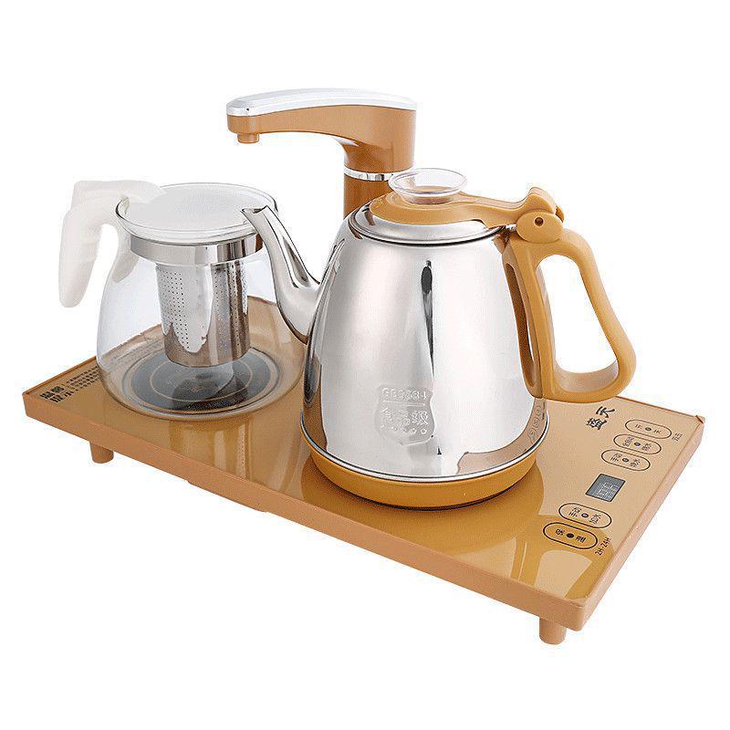 Automatic Electric Kettle & Tea Set: Boil Water, Make Tea, Integrated Pump & Heat Preservation