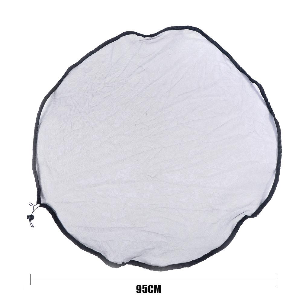 Сетчатый чехол для дождевой бочки Сетка для дождевой бочки Экран для сбора воды 37,4 дюйма Для предотвращения попадания опавших листьев Защита от комаров