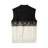 Men's V-Neck Sleeveless Knit Cardigan Vest