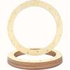 Creative Wreath Wood Circle DIY Handmade Ring Wreath Wedding and Festival Home Decor