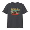 Mens Vintage Birthday Crew T Shirt Squad Fifty Party Grunge Bday Soft Matching Man vintage Washed graphic Slightly Unisex
