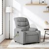 VidaXL Reclining Massage Armchair, Chair with Footrest, Seat with Backrest and Armrests Living Room, Modern, 374156