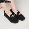 Winter Plush Shoes Plus Velvet Thick Non-slip Warm Thick Bottom Home Women's Cotton Shoes