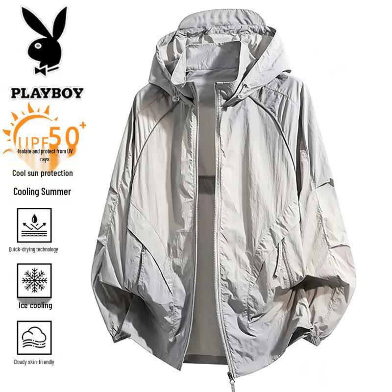PLAYBOY Мужская легкая куртка с защитой от УФ-излучения