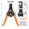 IWS-0822 Автоматические плоскогубцы для зачистки проводов Многофункциональный инструмент электрика для резки кабеля и организации проводов Сделай сам