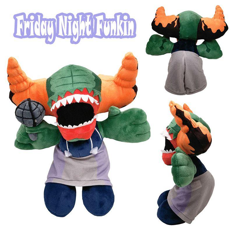 Милая и мягкая аниме-плюшевая игрушка Friday Night Funkin, идеально подходит для жуткого месяца