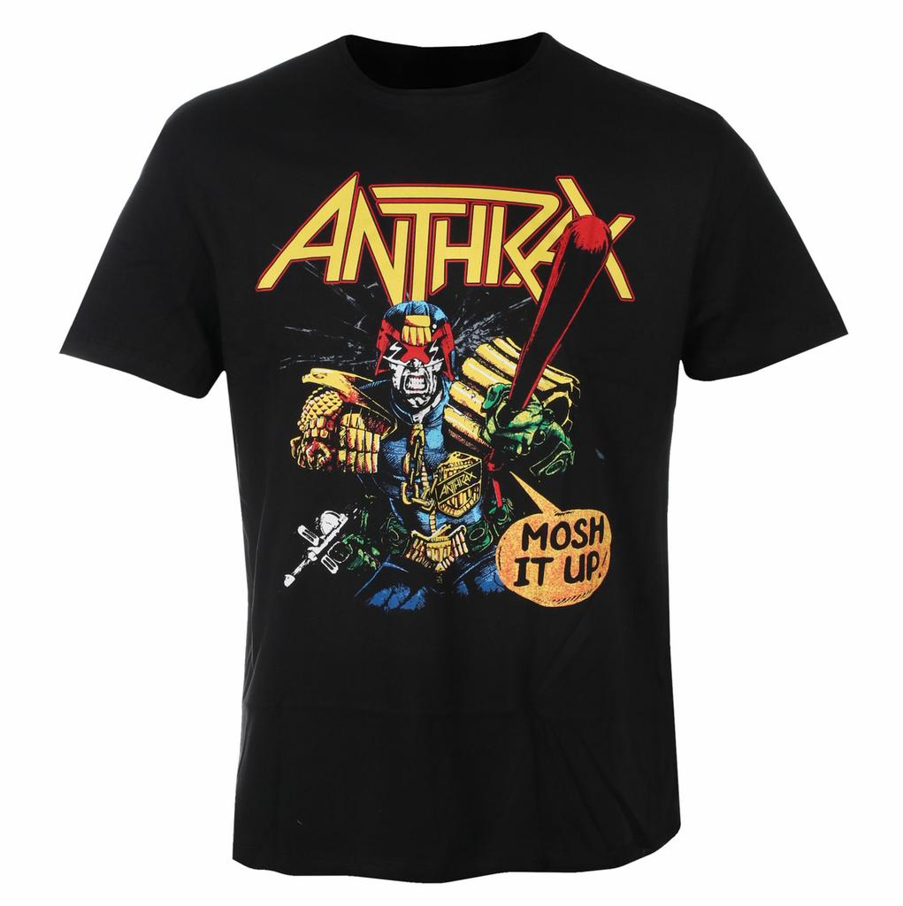 2026 Anthrax Band Graphic Cotton Tshirt Unisex Summer Short Sleeve Fashion Brand Tee Luxury Casual Vintage Retro Top