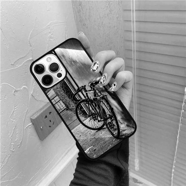 Mountain Bike Cycling art phone Case Cover For IPhone 18 17 Air 15 16 14 Plus Apple 11 12 13 Pro Max coque