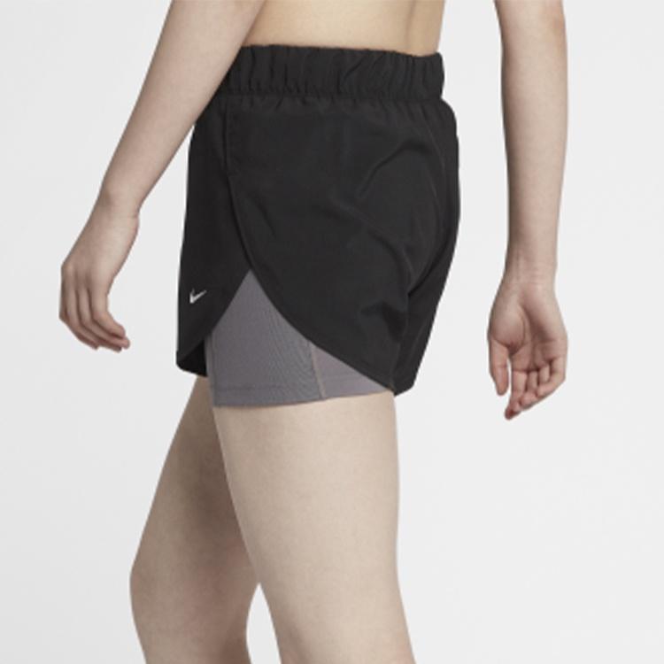 (WMNS) Nike Flex 2-in-1 Woven Shorts 'Black Grey' Women's AR6354-013
